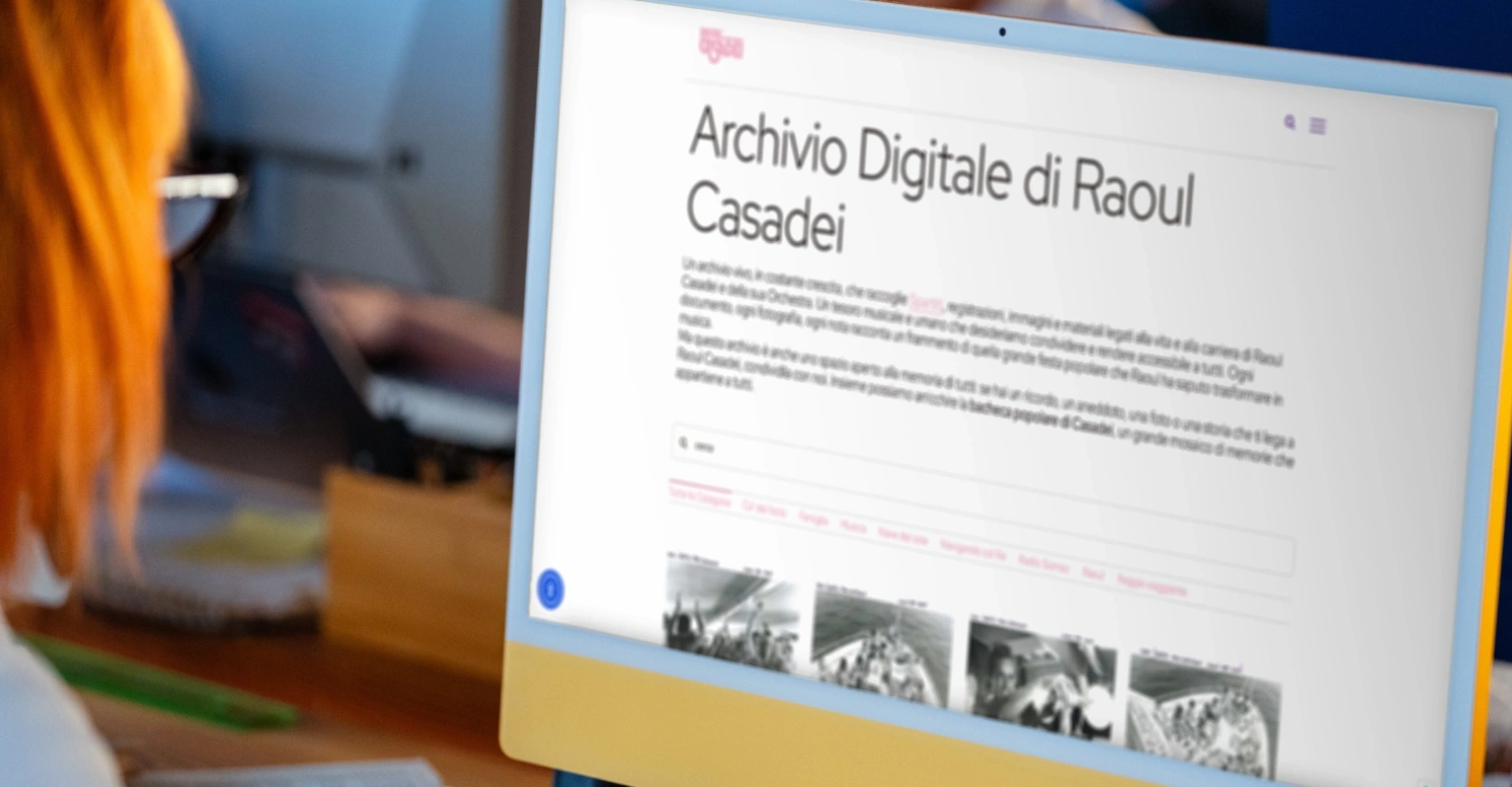 L' archivio digitale del sito, racconta Raoul Casadei attraverso fotografie, musica, testimonianze e materiali originali.