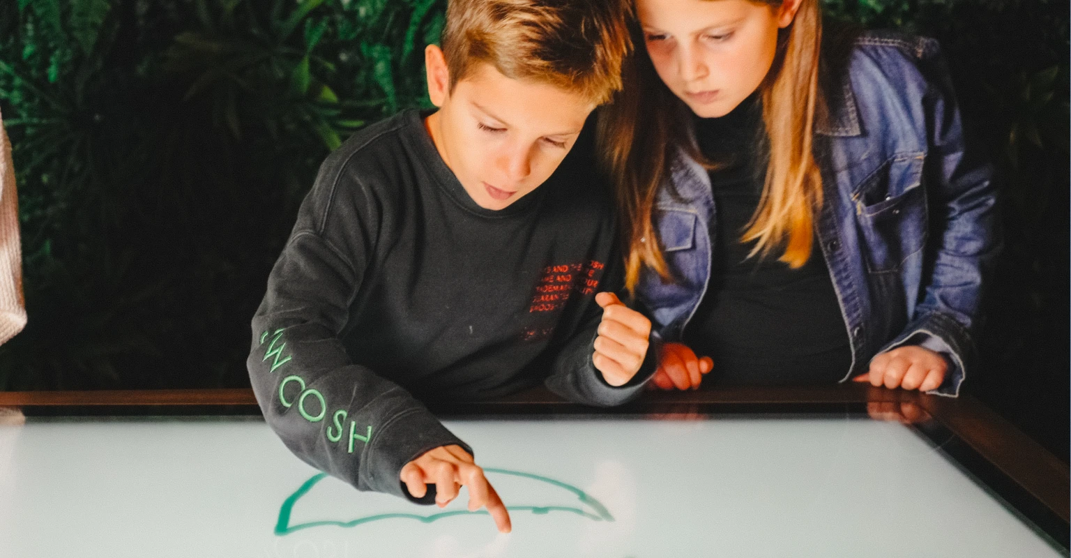 Grazie ai display touch, il gioco è la soluzione ideale per creare esperienze multiutente.