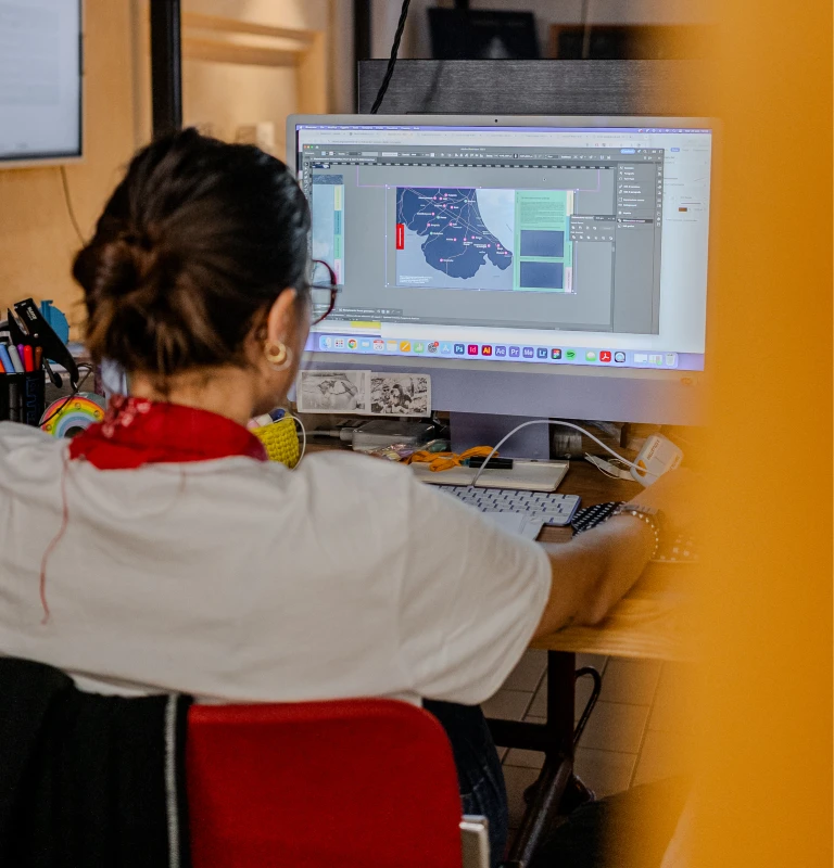 Una mappa digitale ben progettata riesce a collegare contenuti anche di natura diversa.