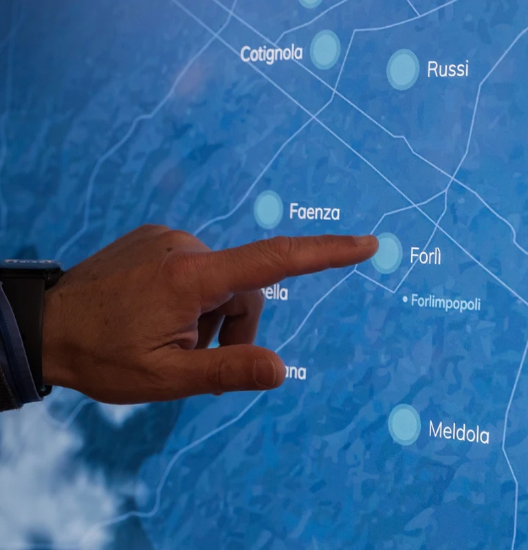 La navigazione semplice ed intuitiva permette di scoprire con facilità le informazioni.