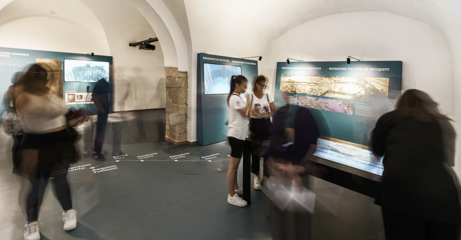 Museo ViATor - Buonalbergo (BN). Mappe e percorsi digitali uniti alla rappresentazione del territorio creano una cassa di risonanza alla narrazione.