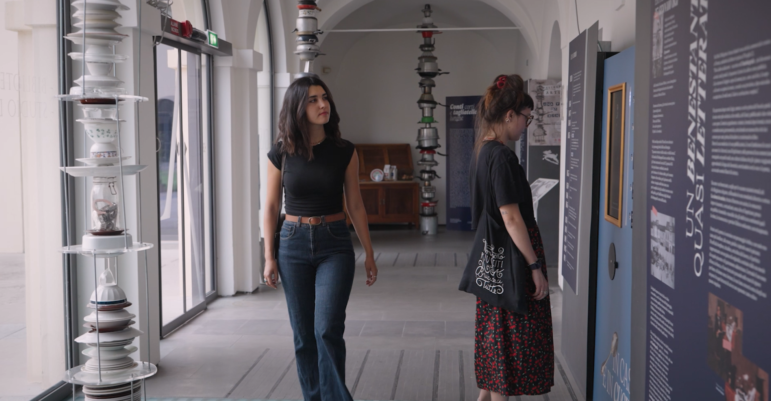 Corridoio multimediale e installazioni interattive a Casa Artusi Forlimpopoli