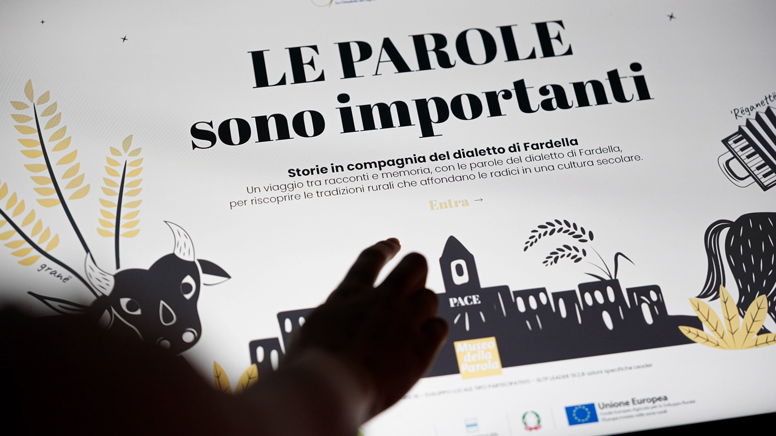 Uno spazio multimediale trasforma il dialetto fardellese in un patrimonio vivo da ascoltare, comprendere e condividere.