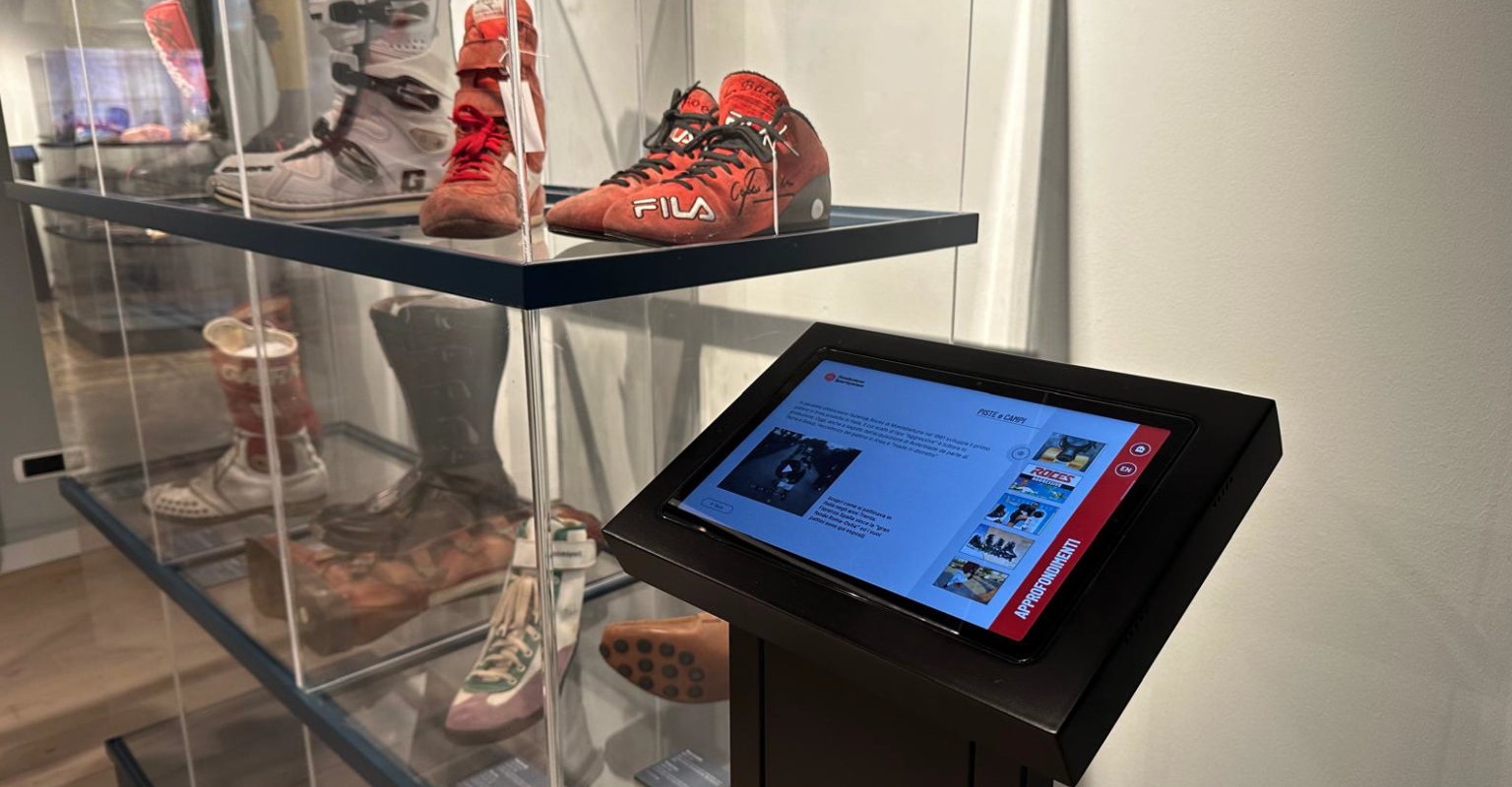 Il nuovo allestimento digitale del Museo Sportsystem