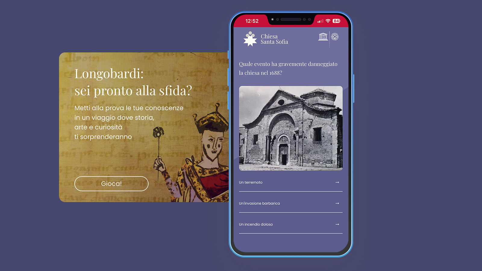 Santa Sofia Benevento: la storia prende vita con una Web App